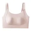 Ropa interior invisible sin costuras con efecto base, estilo fino de verano, minimiza bustos grandes, disimula los senos laterales, copas con orejas de conejo, talla grande