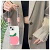 Funda Cruzada para Apple 17 Promax con Recortes en las Cuatro Esquinas, Funda Anticaídas para iPhone 14, Correa de Muñeca 13, 1211/XS