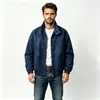 Primavera y Otoño 2026 Nueva Chaqueta de Cuero Retro Americana para Hombre y Mujer Chaqueta Casual Simple Juvenil Ropa de Hombre de Moda