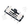Interruptores Basculantes de 2 e 3 Posições em Estoque do Fabricante, Interruptores Deslizantes Eletrônicos Miniatura de Fileira Dupla SMD, Interruptores Basculantes