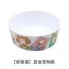 Pronta Entrega Envio Direto Tigela para Pet de Melamina Tigela Reta com Opções de Cor, Personalizável com Adesivos, Base Antiderrapante de Grau Alimentício Personalização de Tigela para Gato e Cachorro