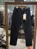 Pantalones Casuales Gruesos de Algodón Puro Resistentes para Hombre de Primavera y Otoño, Pierna Recta Holgada, Tela de Sarga Estilo Americano, Marca de Moda, Pantalones Cool de Trabajo