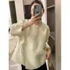 Nova Camisa de Botão Europeia de Moda High-End Retro Design de Luxo Leve Nicho Novo Estilo Chinês para Mulheres - Primavera e Outono 2026