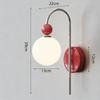 Espectro Completo Lámpara de Pared de Noche para Dormitorio Infantil Moderna Simple Atmosférica Estilo Crema de Celebridad de Internet Estilo Pastoral Lámparas de Sala de Estar