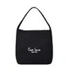 Bolso de Mano de Lona Rojo de Moda 2025 Otoño Nuevo Bolso Tote para el Hombro para Mujer Bolso de Lona Simple para el Trabajo