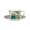 Taza de Porcelana de Hueso para el Té de la Tarde Tetera Sentido del Diseño Taza y Platillo Juego Taza de Café Caja de Regalo Regalo de Boda Alto Valor