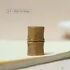 Madera de incienso natural, bambú, colgante DIY, palo de rosa, cadena para teléfono móvil, colgante, adornos de regalo retro creativos para hombres y mujeres