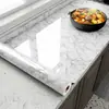 Adesivos Autoadesivos para Peitoril de Janela Impermeáveis Proteção Solar Borda Espessada Envolvimento Cobertura de Reforma Adesivos de Parede Mármore Peitoril de Janela de Varanda