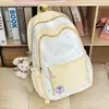 Mochila Nova de Alto Valor Estético Estilo Japonês, Fresca e Doce, Mochila Leve de Grande Capacidade para Viagem para Alunos do Ensino Médio