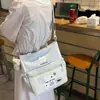 2025 Nuevo Diseño de Nicho Estilo Ins Niña Linda Dibujo Animado Bolso de Hombro Gran Capacidad Estudiante Viaje Diario Bolsa para Tutorías