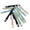 Cuchillo de fruta de acero inoxidable para cocina doméstica, pelador portátil, cuchillo con mango de plástico macarrón, venta al por mayor de uno o dos yuanes