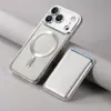 Adequado para Filme de Lente de Iphone17 Porta-Cartão Magnético Capa de Celular Magsafe Apple 17Pro Transparente 16 Capa Galvanizada