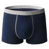 Comercio Exterior Talla Grande Ropa Interior para Hombre Pantalones de Algodón Puro Transpirables y Cómodos Bóxers Antibacterianos Calzoncillos Bóxer Holgados y Modernos para Hombre