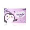 El mismo modelo de papel absorbente de aceite para el rostro de TEMU en inglés, papel absorbente de aceite de carbón y lavanda
