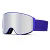 Gafas de esquí magnéticas antivaho personalizadas, Gafas de esquí de montañismo UV para deportes al aire libre para hombres y mujeres, Personalizadas