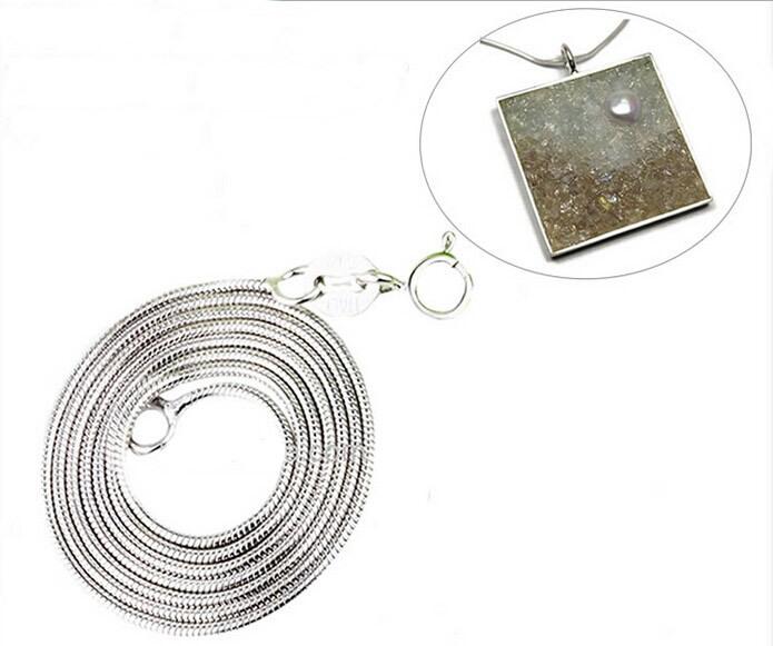 雅缤 925纯银蛇链 时光宝石diy项链韩版1条起卖速卖通热卖品28722