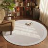 Venta Directa de Fábrica Alfombra Redonda Europea para Oficina Sala de Estar Sofá Mesa de Café Manta Estudio Cojín para Silla Giratoria Cojín para Mecedora