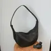 Bolsa Croissant Tendência de Nicho Transfronteiriça 2026 Nova Versátil Casual Bolsa Transversal Bolsa de Ombro para o Trabalho Sob o Braço Bolsa Bolinho