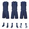 Traje de Ropa de Baloncesto para Adultos de Color Sólido Jersey de Competición para Estudiantes de Primaria y Secundaria Chaleco de Entrenamiento de Verano Uniforme de Equipo Camiseta de Balón Estampada