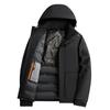 Chaqueta de Invierno para Hombre para Exterior, Terciopelo, Gruesa, Cortavientos e Impermeable, Forro Calefactable de Grafeno, Chaqueta Cálida para Hombre