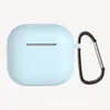 Adecuado para todos los AirPods de 4ª generación, Pro de 3ª generación y otros modelos; funda protectora universal de silicona para auriculares y estuche de carga, que proporciona protección contra caídas