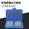 Conjunto de Chave de Fenda Elétrica Multi-Especificação Tudo-em-Um para Reparo, Desmontagem de Celular e Computador, Conjunto de Brocas de Precisão, Multifuncional