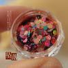 Manicure Lantejoulas Pó Dourado Família Retro Sonhadora Ano Novo Manicure Filha Estilo Misto Glitter Pérola Unhas Jóias