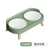 Comedero para Gatos Antiderrames Acero Inoxidable Doble Tazón Comedero para Perros Comedero para Comida de Gato Protege la Columna Cervical Comedero Antisalpicaduras Bebedero para Gatos