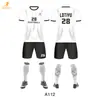 Uniformes de Fútbol Digitales Estampados de Cuerpo Completo Personalizados como un Juego Completo de Uniformes Transpirables de Secado Rápido para Clases de Fútbol Infantil