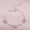 Pulseira Hanyi de Prata Esterlina 925 Estilo Nicho Ins Leve Luxo Pulseira Cintura Fina Pulseira Presentes Senso de Alto Padrão Pulseira Feminina