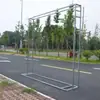 Nuevo Soporte de Fondo con Poste Retráctil para Bodas Decoración de Boda al Aire Libre Soporte Publicitario a Prueba de Viento Truss Simple con Pintura en Spray