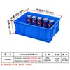 Caja de rotación de plástico 380 al por mayor caja de rotación de plástico almacenamiento mediano ferretería rotación electrónica caja de goma