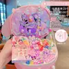 Caja de Regalo de Accesorios para el Cabello Infantil, Pasador de Princesa para Niña, Elegante Regalo de Cumpleaños para el Día del Niño, Caja de Almacenamiento de Joyería para Niña Pequeña