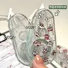 Cinta correctora nueva núcleo reemplazable crayón adhesivo alto valor de color cinta correctora abatible estudiante a prueba de caídas cinta correctora transparente