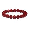 Pulsera Natural de Cinabrio Genuino con el Mantra de Seis Caracteres para Mujeres con Alto Contenido de Arena Dorada Púrpura Pulsera con Lema de Seis Caracteres al por Mayor para el Año de Nacimiento