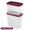 Conjunto de Caixas de Conservação de Grau Alimentício Mais Vendido Transfronteiriço, Caixa de Armazenamento Refrigerador Aquecível, Caixa de Vedação para Frutas