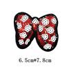 Nuevos Parches de Flores Bordadas con Lentejuelas y Moño para Decoración de Ropa Accesorios DIY Personalización