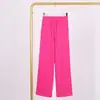 Pantalones Rectos Lulu, de Tacto Nude, de Cintura Alta con Cordón, Pantalones Largos Adelgazantes Sueltos de Cintura Alta para Mujer, Pantalones de Yoga, Deportes y Fitness