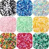 Lu 3/4mm Perlas de Arroz Color Crema Pulsera de Perlas Hecha a Mano DIY Pulsera Cadena para Teléfono Móvil Paquete de Materiales Perlas de Vidrio Perlas Sueltas