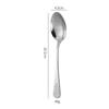 Faca de aço inoxidável padrão de duas cabeças, garfo e colher novo totem faca, garfo e colher cinco peças terno Amazon tableware steak faca e garfo