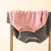 Nuevo Conjunto de Ropa Interior Térmica de Lana para Niños Ropa de Otoño de Seda para Bebé Pantalones de Otoño Pijamas de Doble Cara Afelpados de Invierno