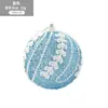Decoraciones para Árbol de Navidad Bolas de Navidad Bolas de Colores Bolas con Purpurina Adornos Colgantes de Navidad Bola Colgante Individual Decoraciones de Navidad