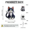 Nuevos Imanes de Refrigerador de Animales Transfronterizos Acrílico Magnético 2D Caricatura Regalos Decoración de Muebles Decoraciones de Regalo Creativas