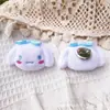 Accesorios de cabeza de gato de peluche de dibujos animados broche de gatito con lazo accesorios para tocado accesorios para ropa bolsa zapatos calcetines accesorios para funda de teléfono