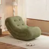Silla Lunar que se puede usar para acostarse y dormir, Sofá Perezoso, Silla para Dormir, Mecedora para Balcón de Sala de Estar, Sillón Reclinable, Silla para Siesta, Silla de Ocio para Dormitorio