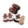 Novos sapatos de bebê com elástico para primavera e outono Mao Mao, sapatos de bebê com sola de borracha macia, sapatos para bebês de 0 a 12 meses