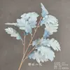 Flores Artificiais Azuis para Casamento Flores Falsas de Teto Decoração de Casamento Parede de Flores Arranjo de Flores de Chão para Casamento Materiais para Arranjo de Flores de Seda