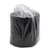 Gancho de nylon misturado de alta qualidade e laço cor preta e branca gancho superfície de lã superfície gancho e laço com gancho de brocado tipo perfuração não adesivo