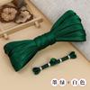 Hebilla de una palabra para cheongsam, hebilla de cuentas de cola de milano a juego de color, botón tejido a mano para traje Tang vintage, accesorios de botones decorativos Hanfu