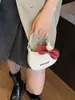 Nueva Versión Coreana de Gatito con Lazo Mini para Niñas Niños Estilo Familiar Diagonal Bajo el Brazo de Mano Accesorios Bolso Pequeño para Mujeres